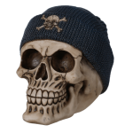 OOTB Spardose Totenkopf mit Fischermütze