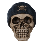 OOTB Spardose Totenkopf mit Fischermütze