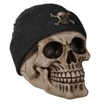 OOTB Spardose Totenkopf mit Fischermütze