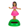 OOTB Bewegliche Figur Hula Girl mit Solarzelle