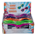 OOTB Jumbo-Spaßbrille mit farbigen Gläsern ca. 25 cm