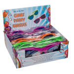 OOTB Jumbo-Spaßbrille mit farbigen Gläsern ca. 25 cm