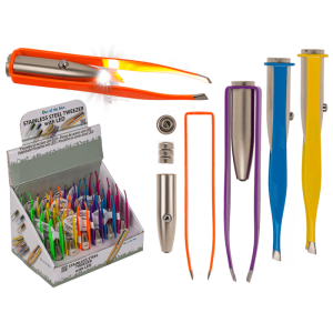 OOTB Edelstahl-Pinzette Colours mit LED