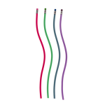 OOTB Biege-Bleistifte ca. 32 cm