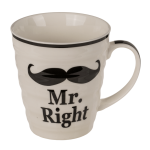 OOTB Porzellan-Becher Mr Right & Mrs Always Right
