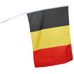 OOTB Belgienflagge ca. 60 x 90 cm