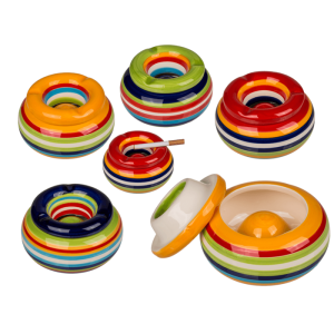 OOTB Sturmaschenbecher Stripes ca. 11 x 6 cm