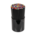 OOTB Schwarzer Bleistift mit Swarowski-Stein