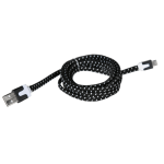 OOTB USB & Micro-USB-Ladekabel mit Textilummantelung