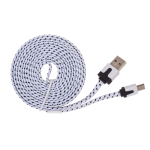 OOTB USB & Micro-USB-Ladekabel mit Textilummantelung