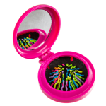 OOTB Taschenspiegel mit Bürste Colours ca. 7 cm