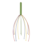 OOTB Metall-Kopfmassagegerät Colours