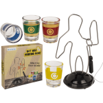 OOTB Trinkspiel Der heiße Draht mit 4 Gläsern