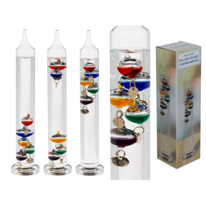 OOTB Glas-Galileothermometer H: ca 28 cm