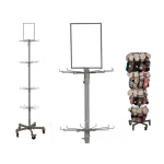 OOTB Bodendisplay. Drehständer 5 Ringe á 8 Haken