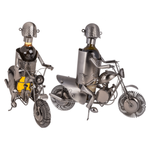 OOTB Metall-Flaschenhalter Motorradfahrer II