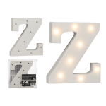 OOTB Beleuchteter Holz-Buchstabe Z mit 8 LED