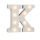 OOTB Beleuchteter Holz-Buchstabe K mit 8 LED
