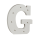 OOTB Beleuchteter Holz-Buchstabe G mit 7 LED