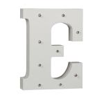 OOTB Beleuchteter Holz-Buchstabe E mit 9 LED