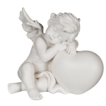 OOTB Schlafender Engel auf Herz ca. 115 x 10 cm