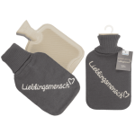 OOTB Cremefarbene Wärmflasche Lieblingsmensch