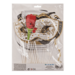 OOTB Party-Foto-Verkleidung auf Stick Glamour