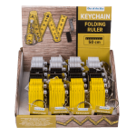 OOTB Metall-Schlüsselanhänger Zollstock L: 50 cm