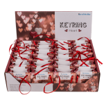OOTB Metall-Schlüsselanhänger Herz ca. 35 cm