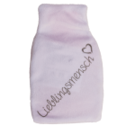 OOTB Handwärmer Wärmflasche mit Fleeceüberzug