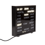 OOTB Uhr mit deutscher Wort-Anzeige