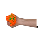 OOTB Squeeze-Ball im Netz ca. 7 cm
