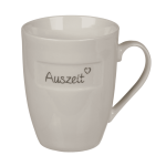 OOTB New Bone China-Becher Auszeit ca. 10 x 8 cm