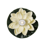 OOTB Schwimmende Seerose mit warmweißer LED
