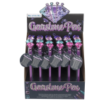 OOTB Kugelschreiber mit Dekostein metallic-finish