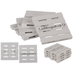 OOTB Weißer Holz-Untersetzer Lieblingsdrink