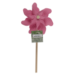 OOTB Bunte Windmühle mit Punkten ca. 17 cm