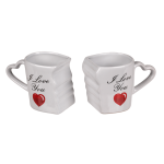 OOTB Doppel-Becher I love you 85 x 9 cm
