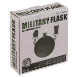 OOTB Edelstahl-Flachmann Feldflasche