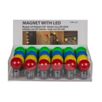 OOTB Leuchte Bunte Kugel mit Magnet & LED