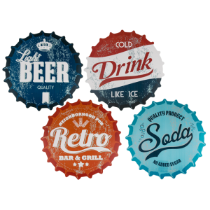 OOTB Tischset Kronkorken D: ca. 38 cm