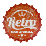 OOTB Tischset Kronkorken D: ca. 38 cm