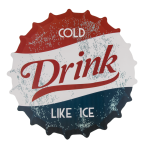 OOTB Tischset Kronkorken D: ca. 38 cm