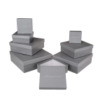 OOTB Graue Geschenkkartonage Lieblingsmensch