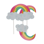 OOTB Party-Foto-Verkleidung auf Stick Einhorn