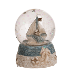 OOTB Glitterkugel Maritim auf Sockel