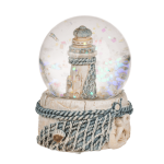 OOTB Glitterkugel Maritim auf Sockel