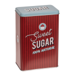 OOTB Rechteckige Metall-Dose Nostalgie (Coffee Tea &