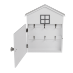 OOTB Weißer Holz-Schlüsselkasten Lieblingsheim