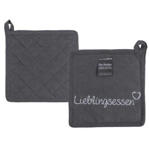OOTB Topflappen Lieblingsessen ca. 20 x 20 cm